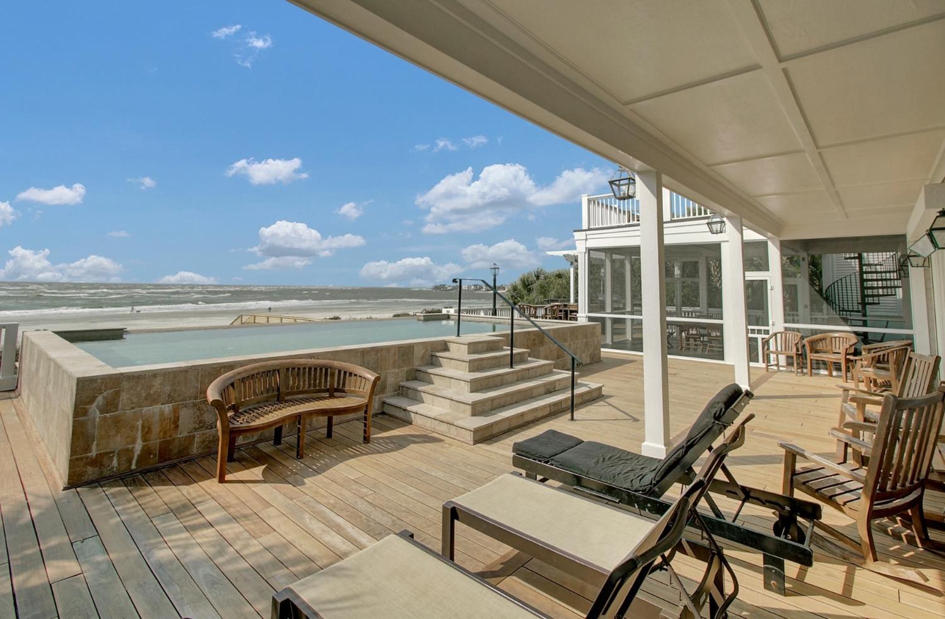 114 Ocean Boulevard By Avantstay Beachfront Putting Green Volleyball Court Infinity Pool Sullivans Island Buitenkant foto